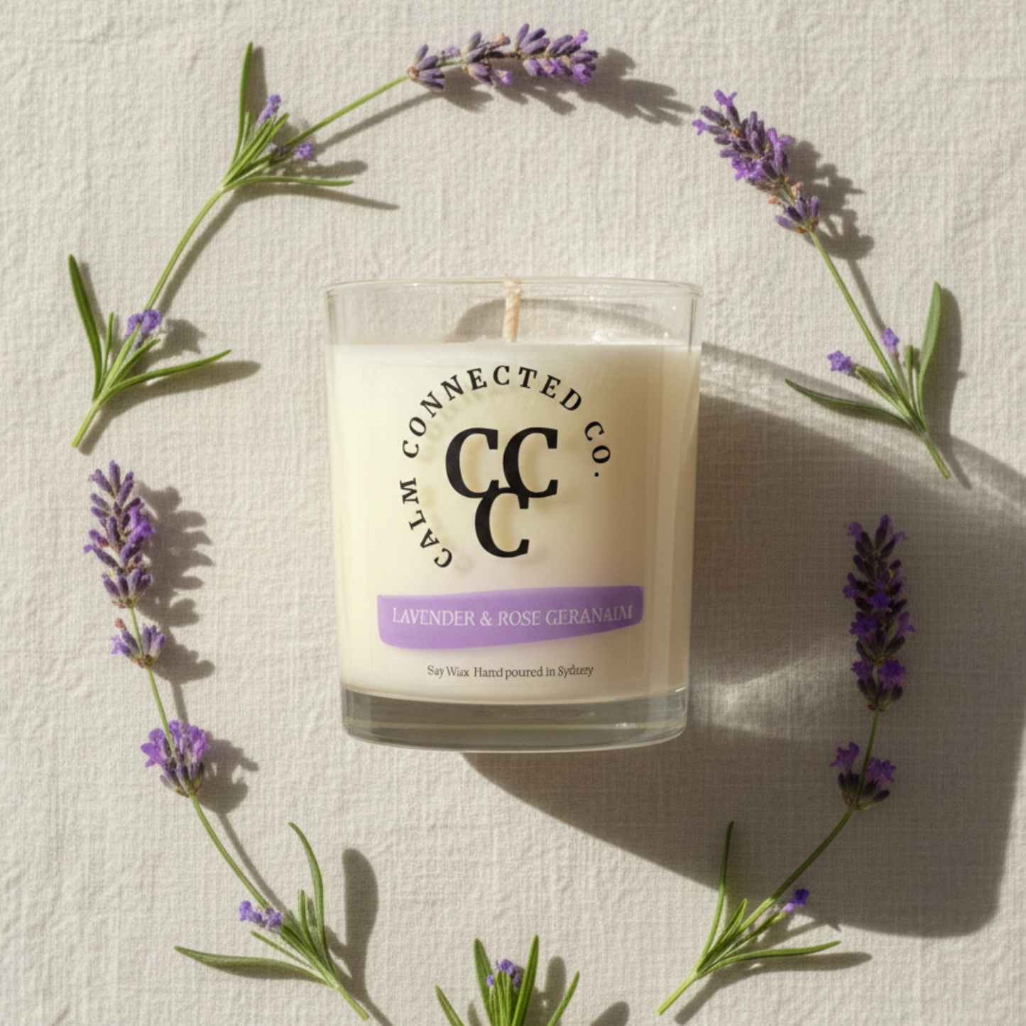 Lavender & Rose Geranium | Candle