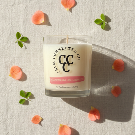 Cedarwood & Rose Geranium | Candle