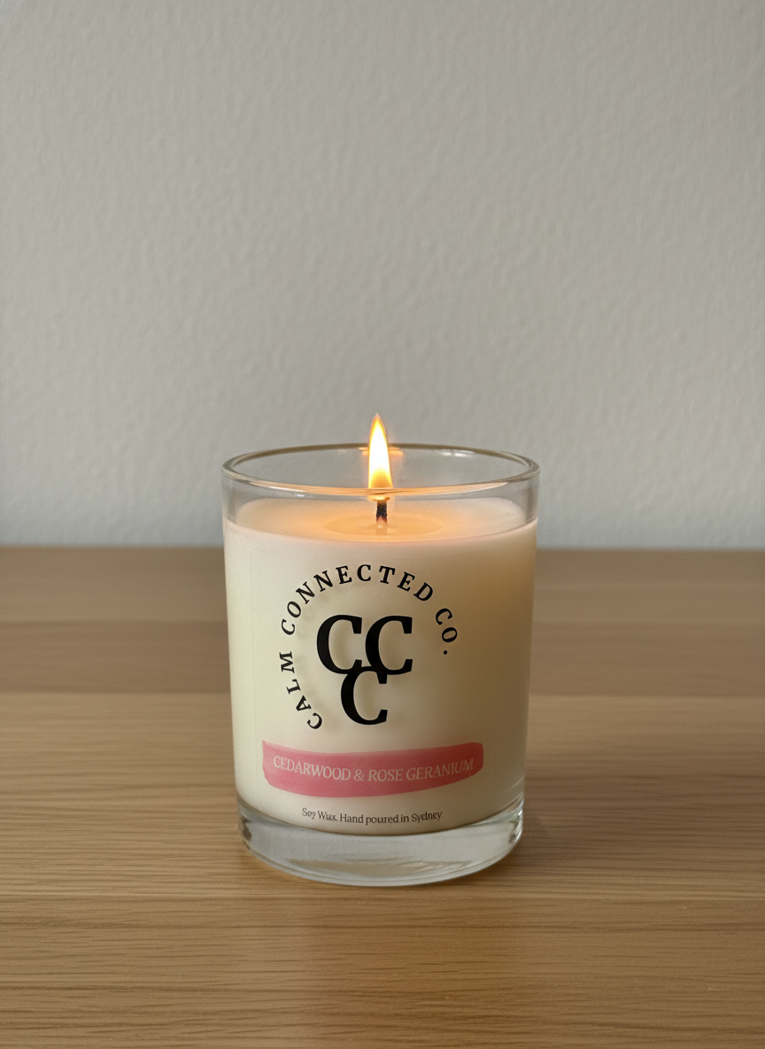 Cedarwood & Rose Geranium | Candle