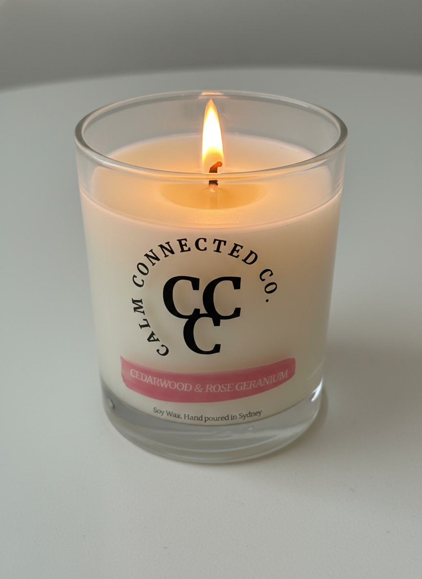 Cedarwood & Rose Geranium | Candle